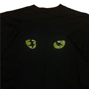 Vintage 1981 The Cats Play Shirt XL Black